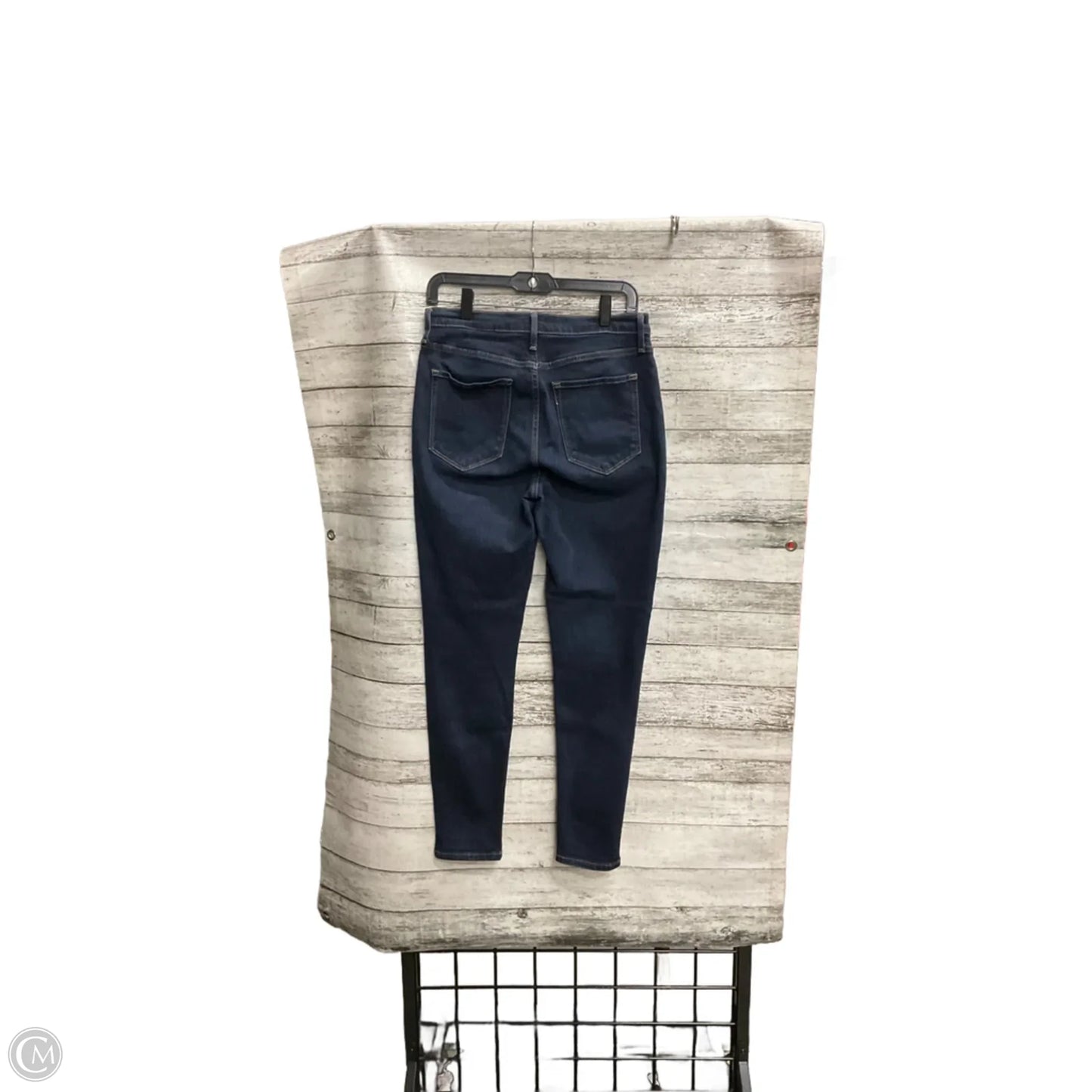 Jeans Skinny By Banana Republic In Blue Denim, Size: 8