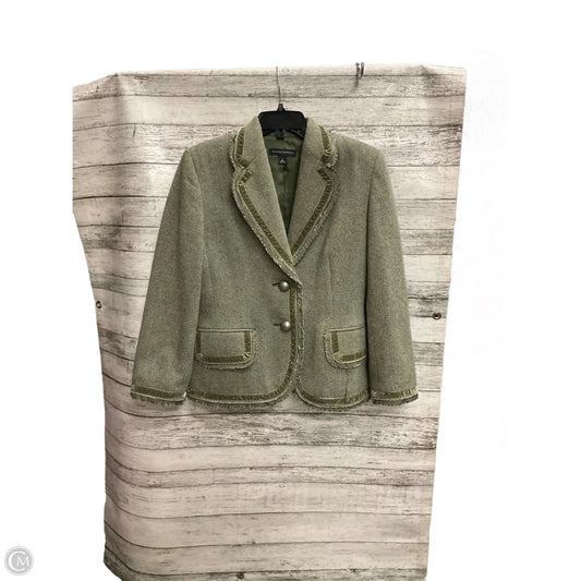 Blazer By Banana Republic In Green, Size: M