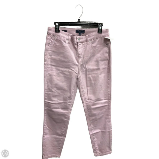 Jeans Cropped By Talbots In Purple, Size: 6