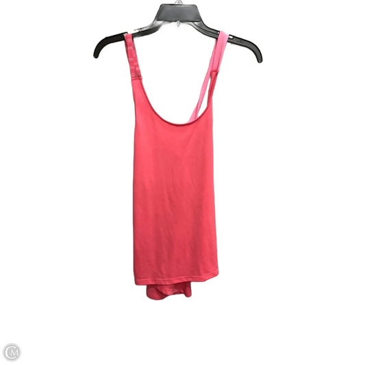 Athletic Tank Top By Under Armour In Pink, Size: M