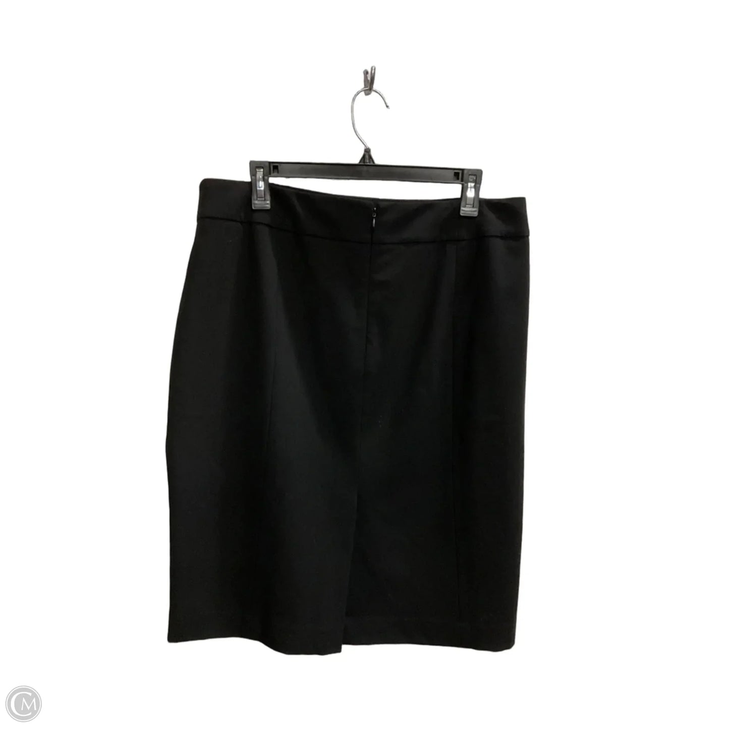 Skirt Midi By Calvin Klein In Black, Size: 14