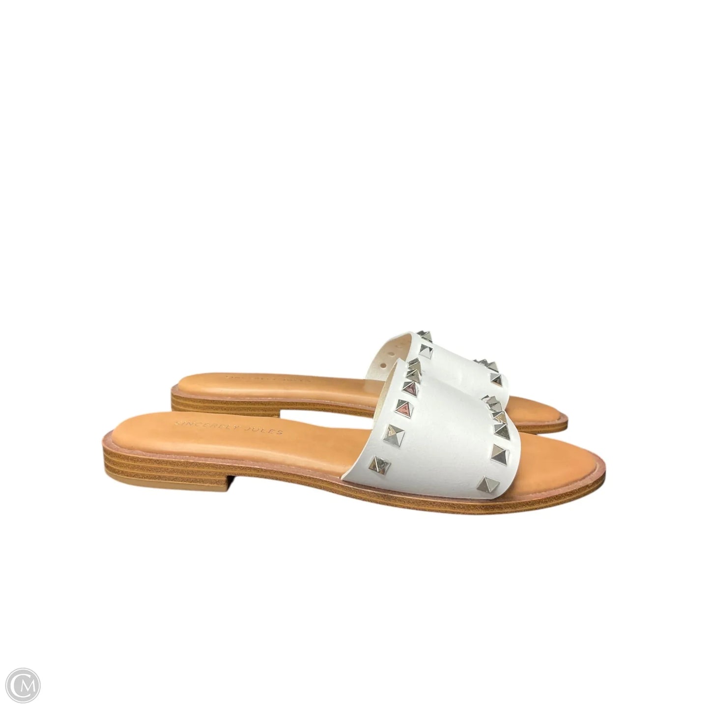 Sandals Flats By Sincerely Jules In White, Size: 7.5