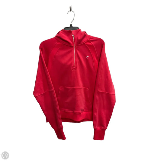 Sweatshirt Hoodie By Zyia In Pink, Size: S