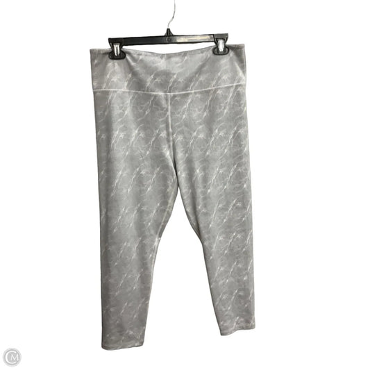 Athletic Leggings By Zyia In White, Size: Xl