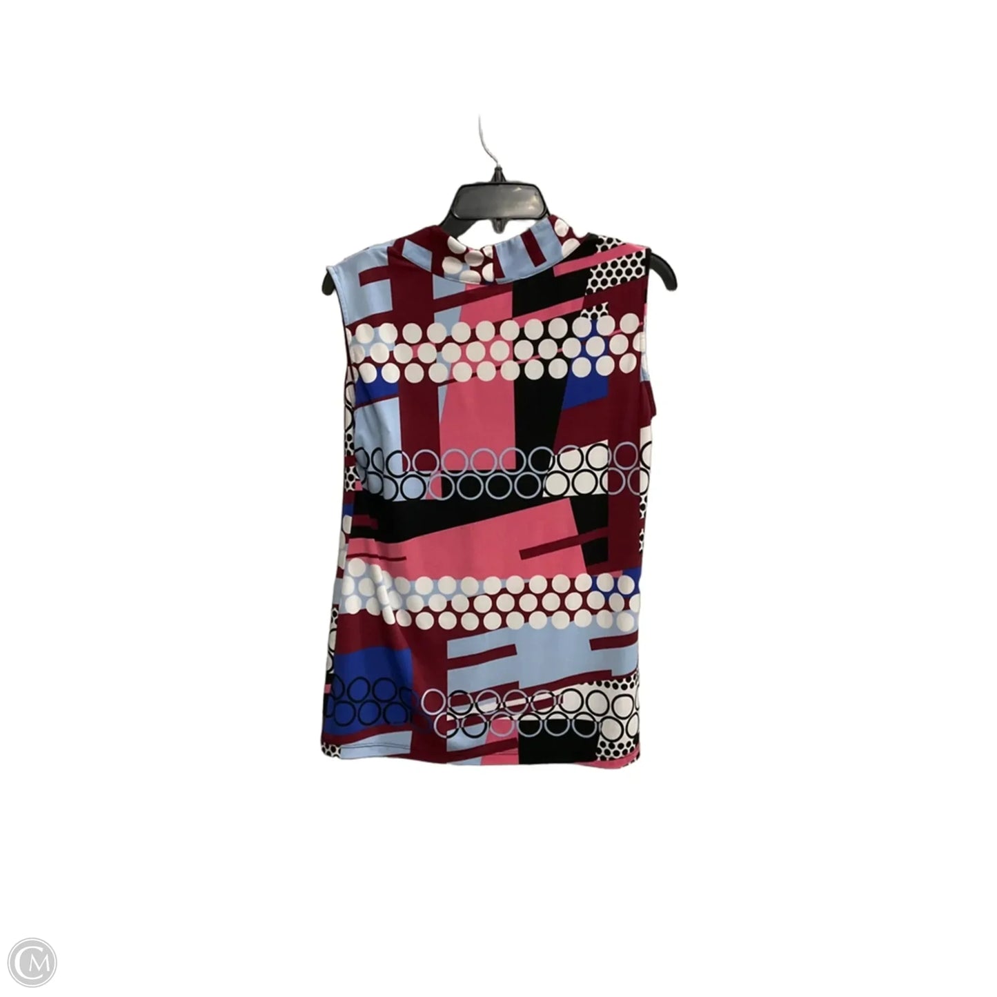 Top Sleeveless By Dana Buchman In Red, Size: M