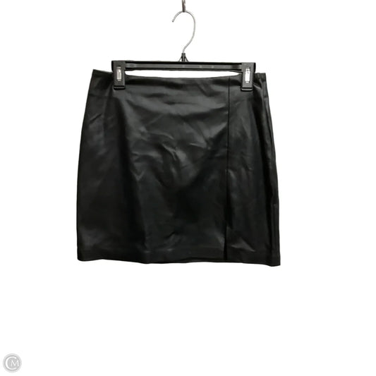 Skirt Mini & Short By Top Shop In Black, Size: 8