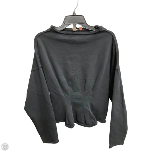 Top Long Sleeve By Pilcro In Black, Size: M