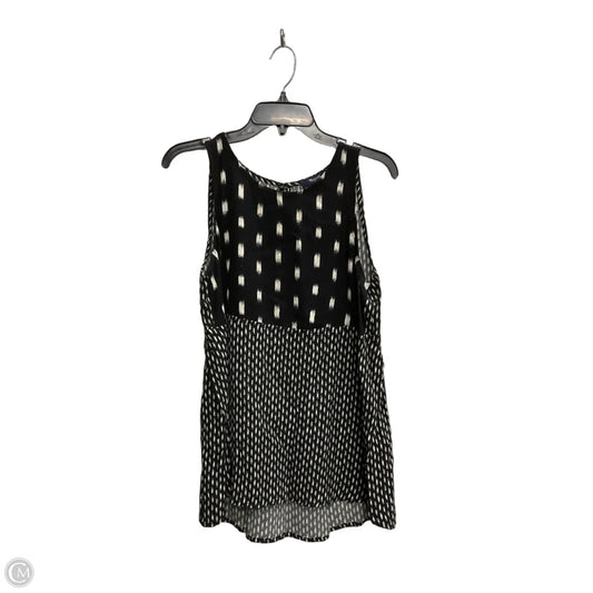 Top Sleeveless By Madewell In Black, Size: M
