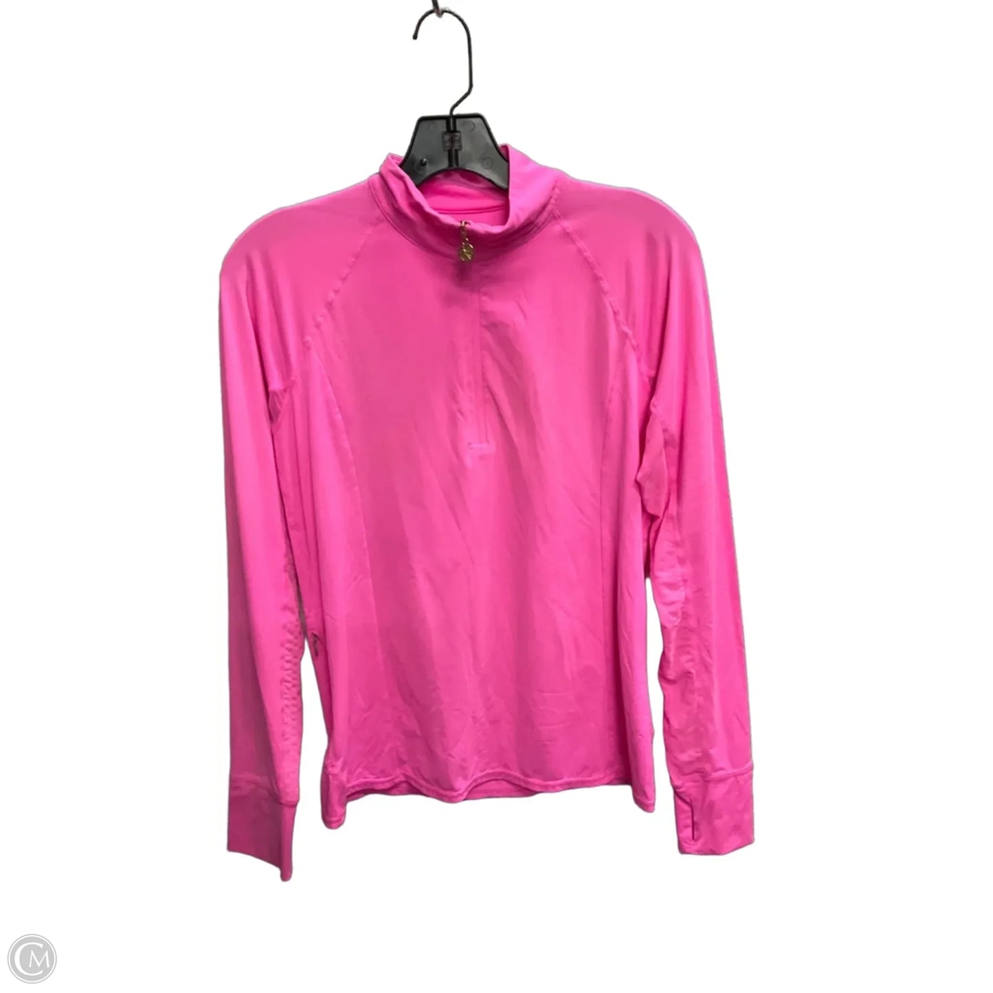 Top Long Sleeve Designer By Lilly Pulitzer In Pink, Size: S