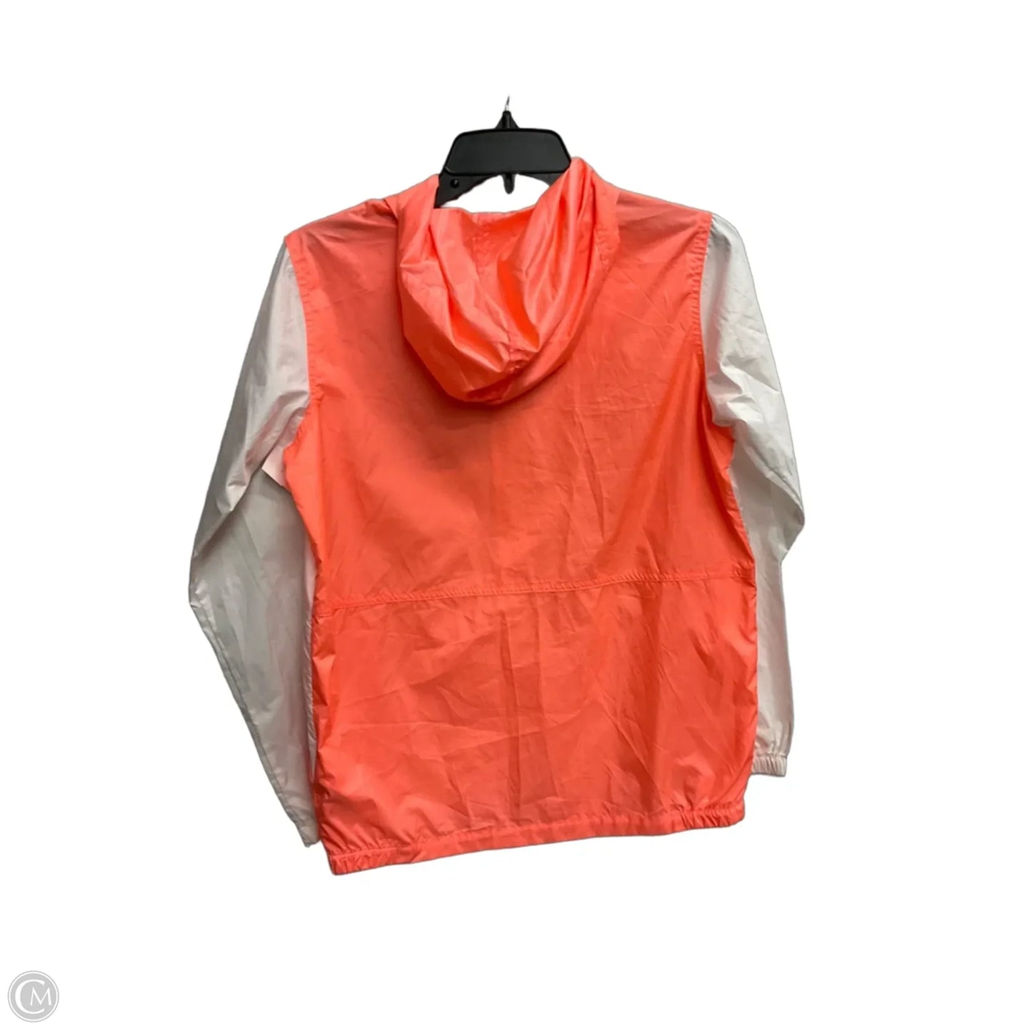 Athletic Top Long Sleeve Hoodie By Columbia In Orange, Size: L