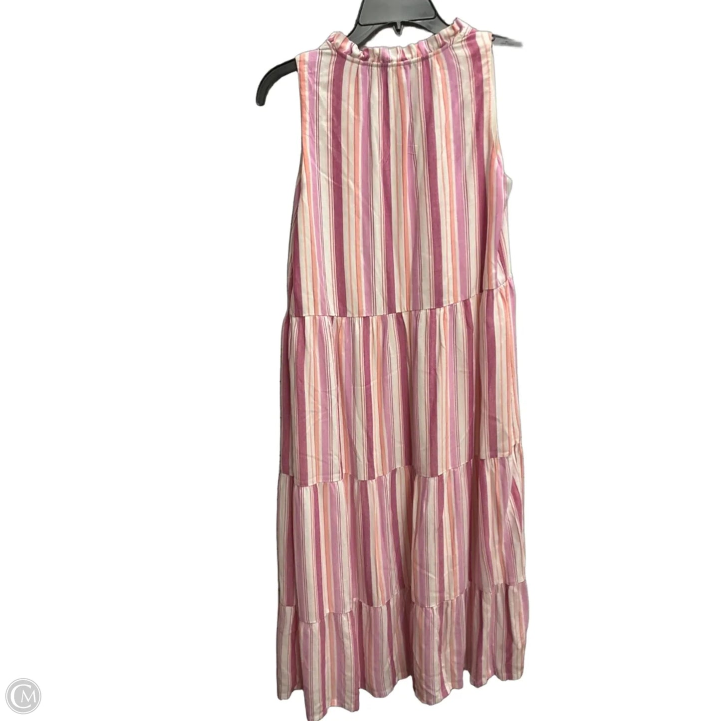 Dress Casual Maxi By Loft In Striped Pattern, Size: Xs