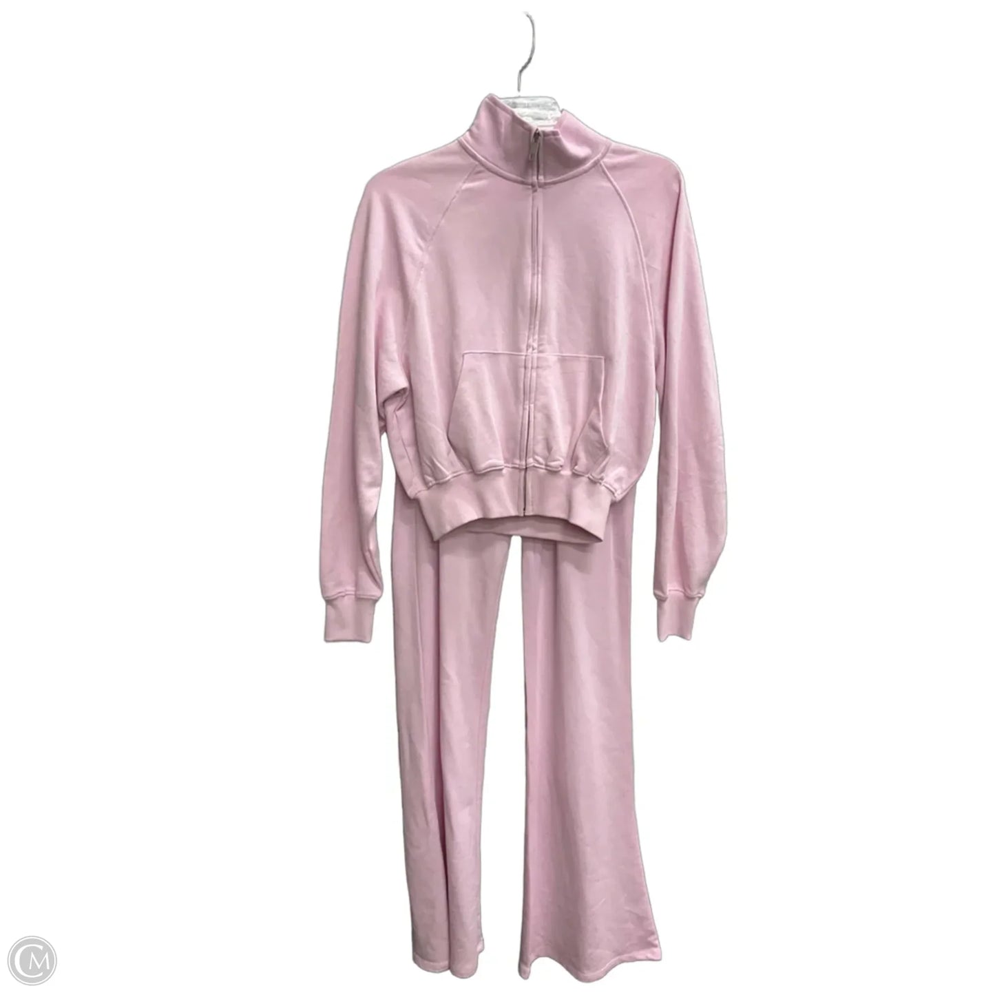 Athletic Pants 2pc By Zara In Pink, Size: S