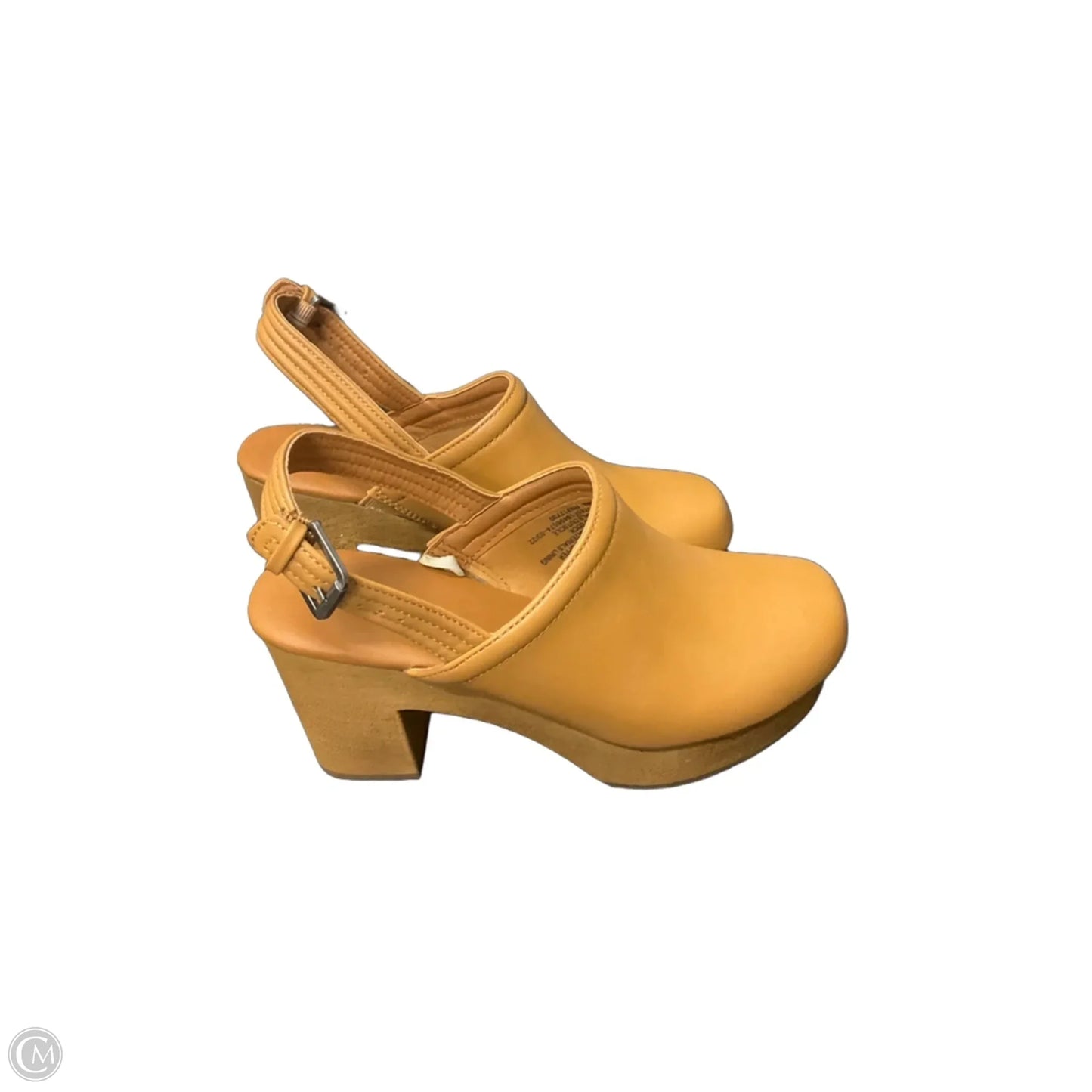 Shoes Heels Wedge By Universal Thread In Brown, Size: 7.5