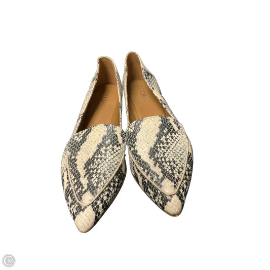 Shoes Flats By Abound In Snakeskin Print, Size: 7
