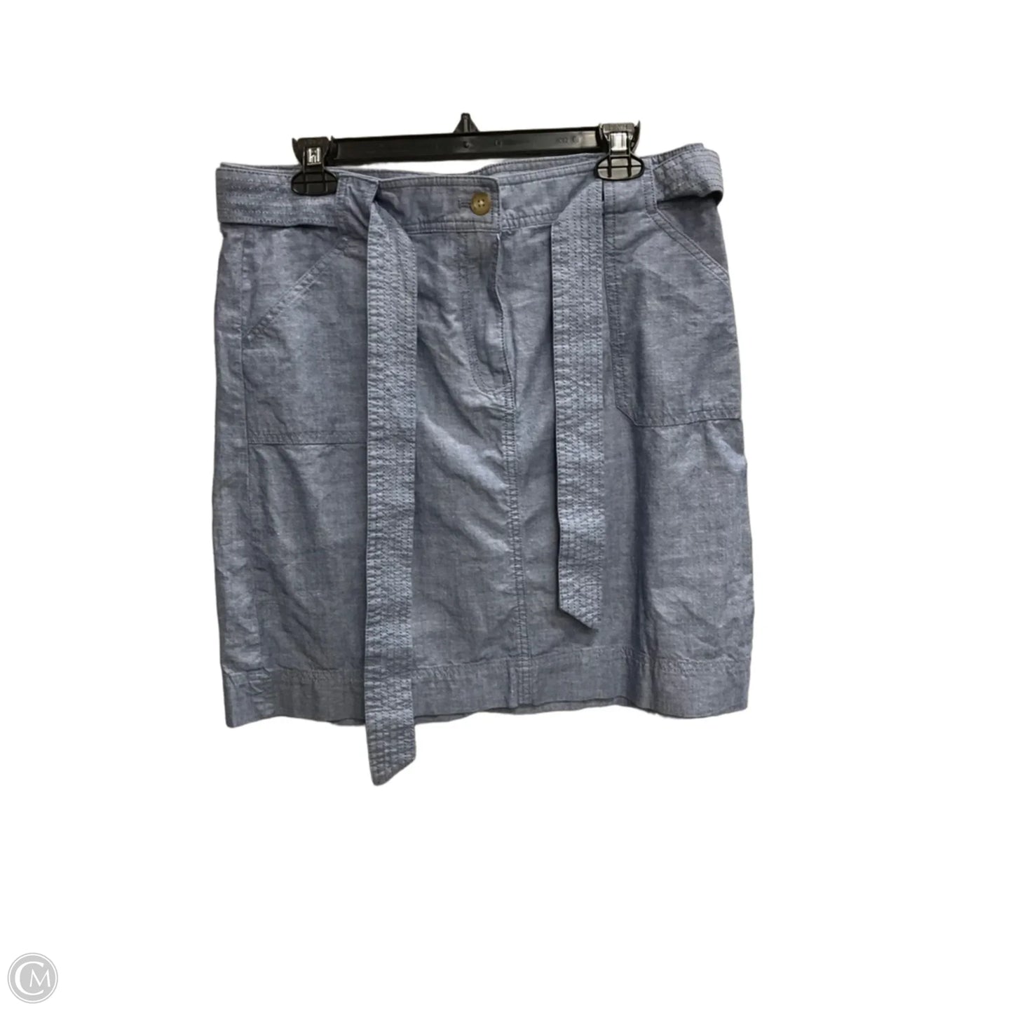 Skirt Mini & Short By Talbots In Blue, Size: 12p