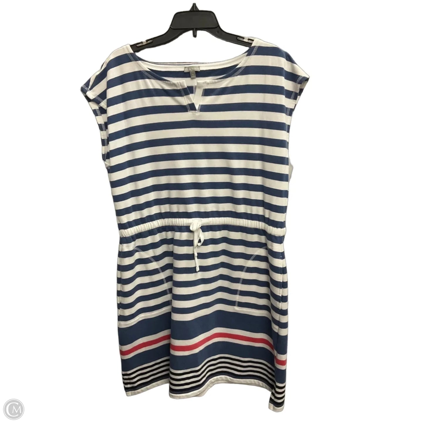 Dress Casual Midi By Talbots In White, Size: Xl