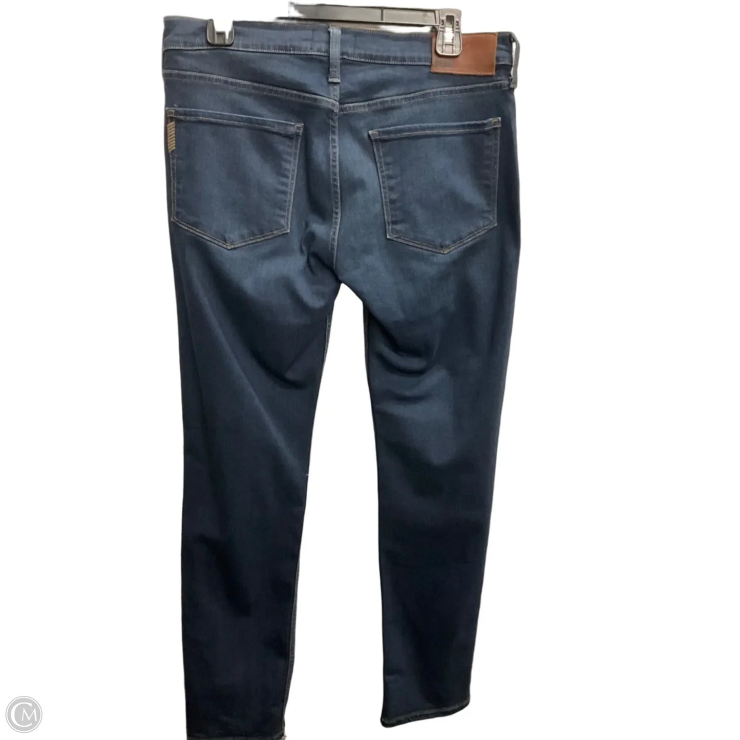 Jeans Straight By Paige In Blue Denim, Size: 12