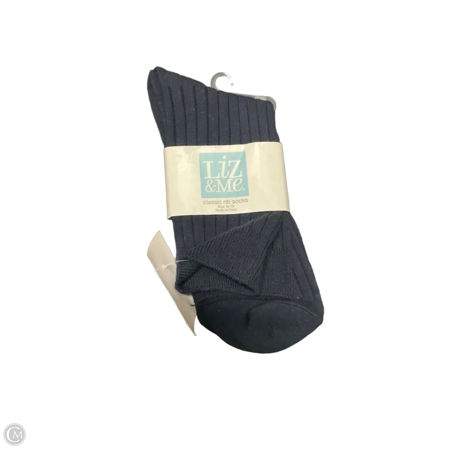 Socks By Liz And Me In Navy, Size: Osfm
