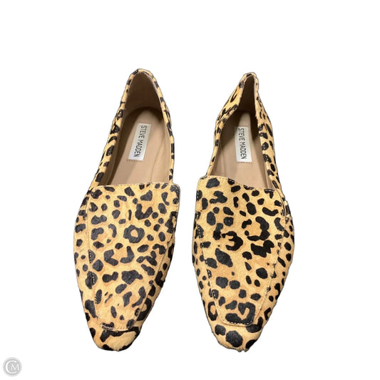 Shoes Flats By Steve Madden In Animal Print, Size: 7.5