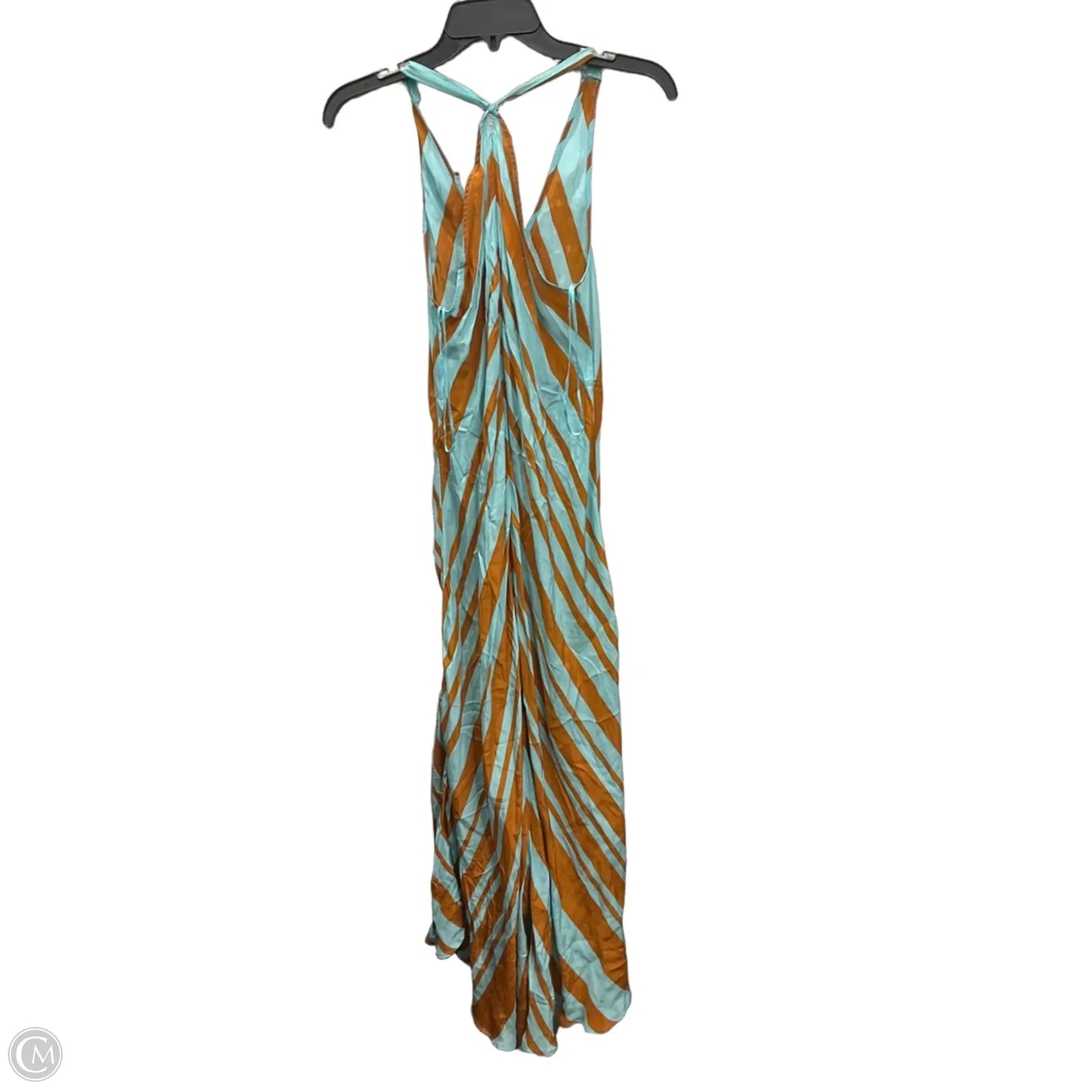 Dress Casual Midi By Mng In Blue, Size: 2