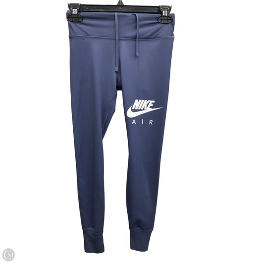 Athletic Leggings By Nike Apparel In Blue, Size: Xs