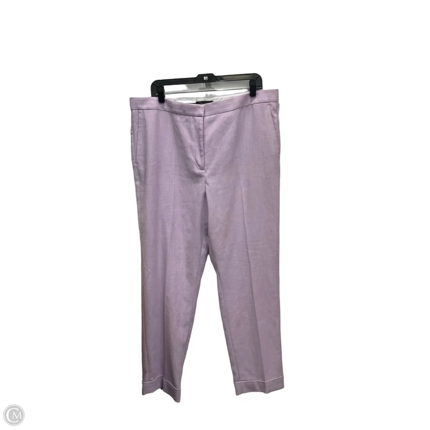 Pants Dress By Ann Taylor In Purple, Size: 14l