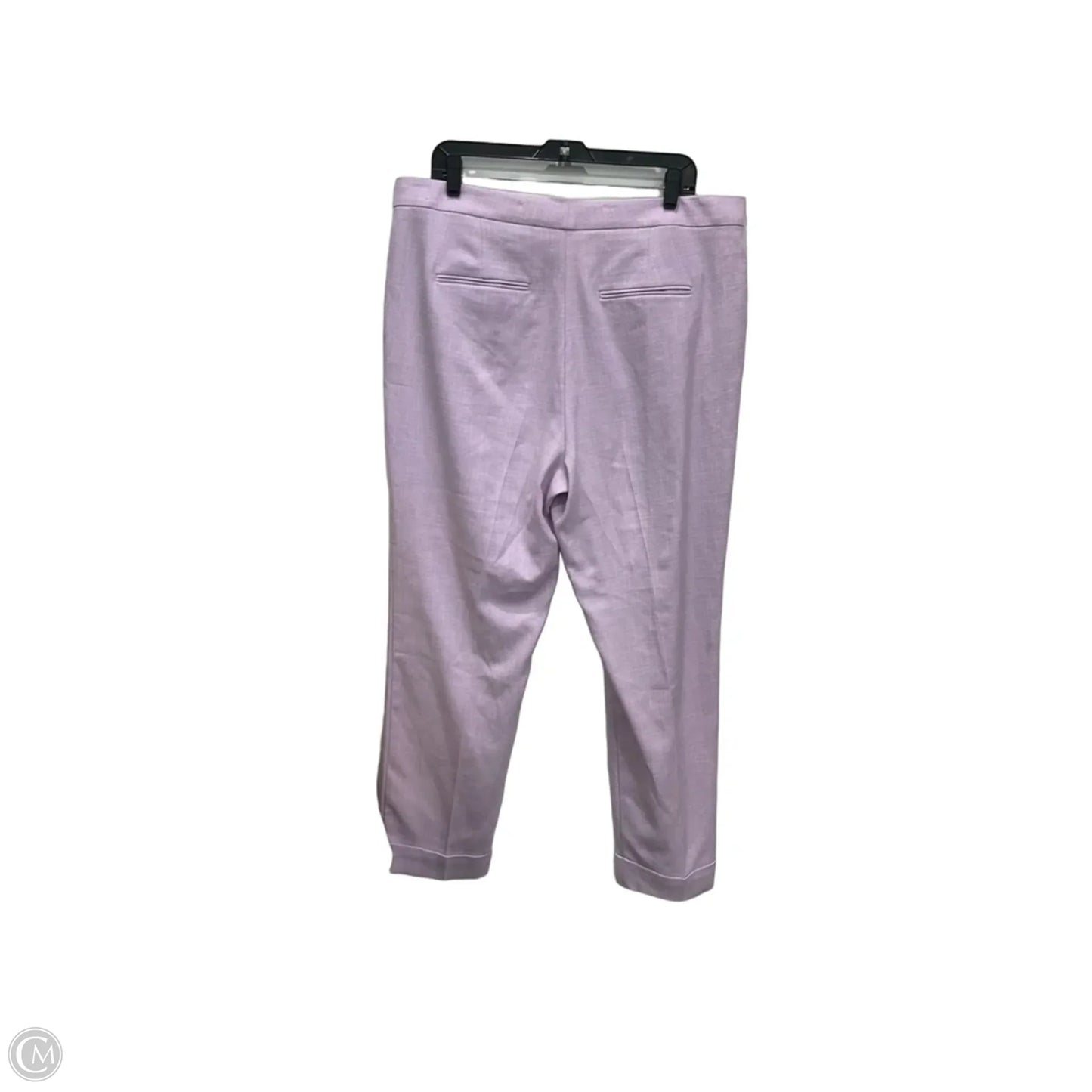Pants Dress By Ann Taylor In Purple, Size: 14l