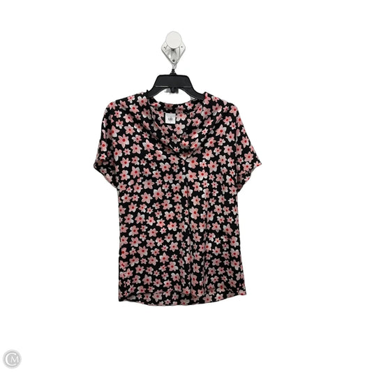 Top Short Sleeve By Cabi In Black, Size: S