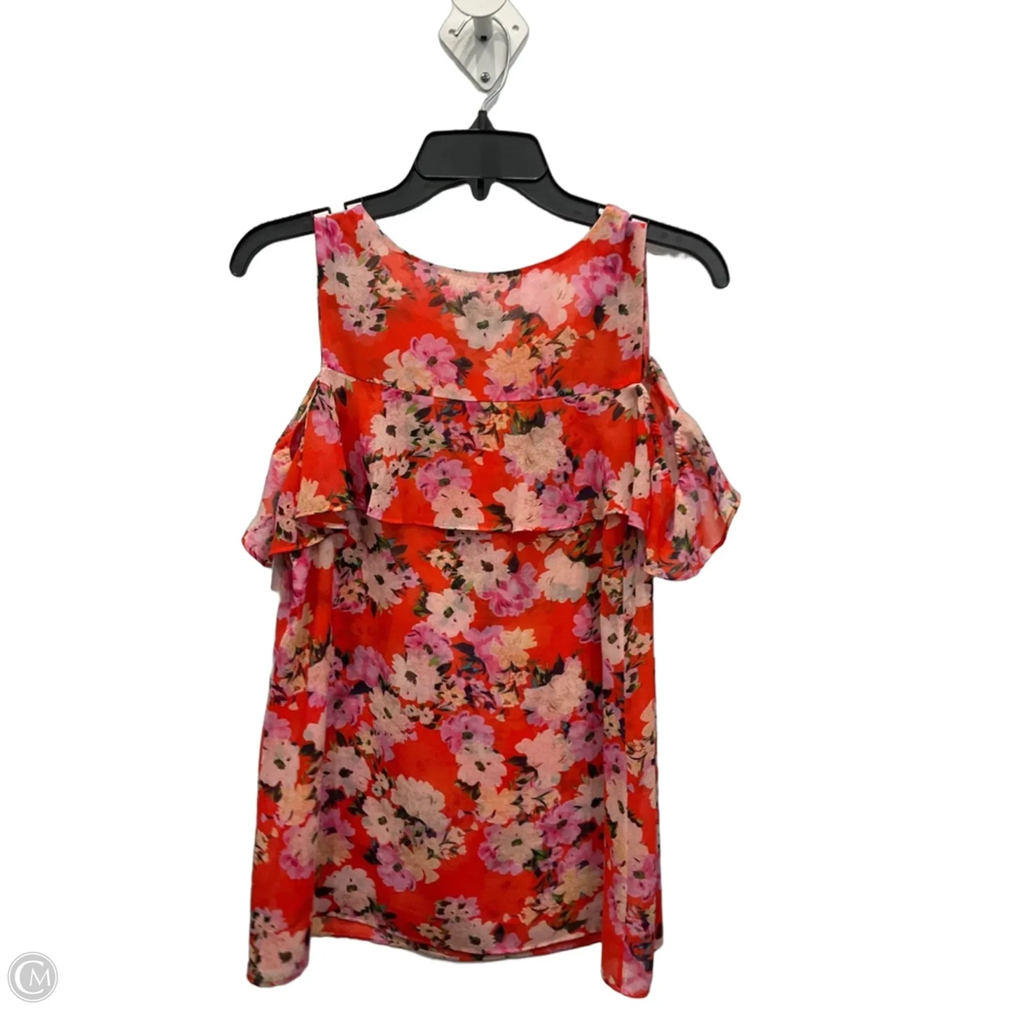 Top Sleeveless By Cabi In Red, Size: S