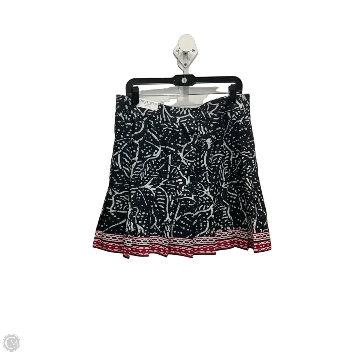 Athletic Skirt By Chicos In Black, Size: 10