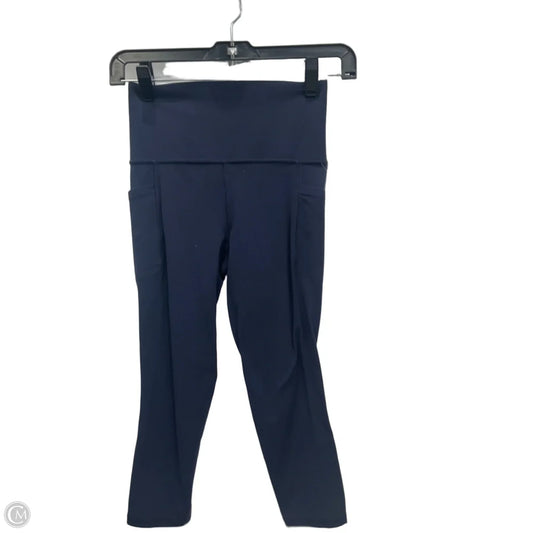 Athletic Capris By Athleta In Blue, Size: Xs