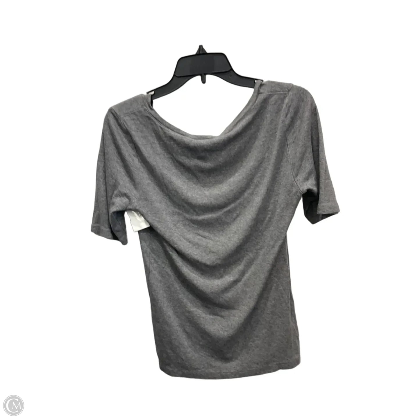 Top Short Sleeve Basic By Ralph Lauren In Grey, Size: L