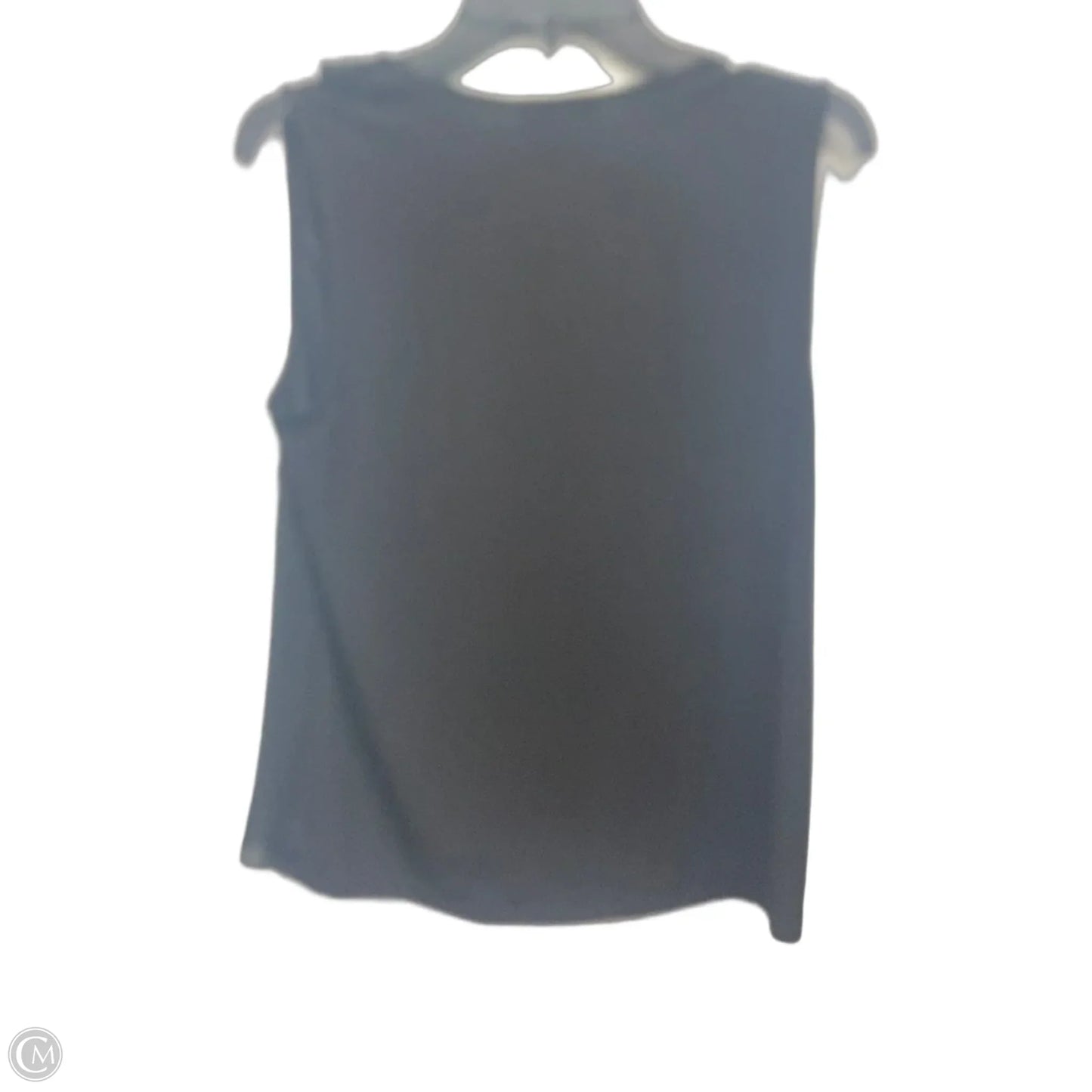 Top Sleeveless By Calvin Klein In Black, Size: S