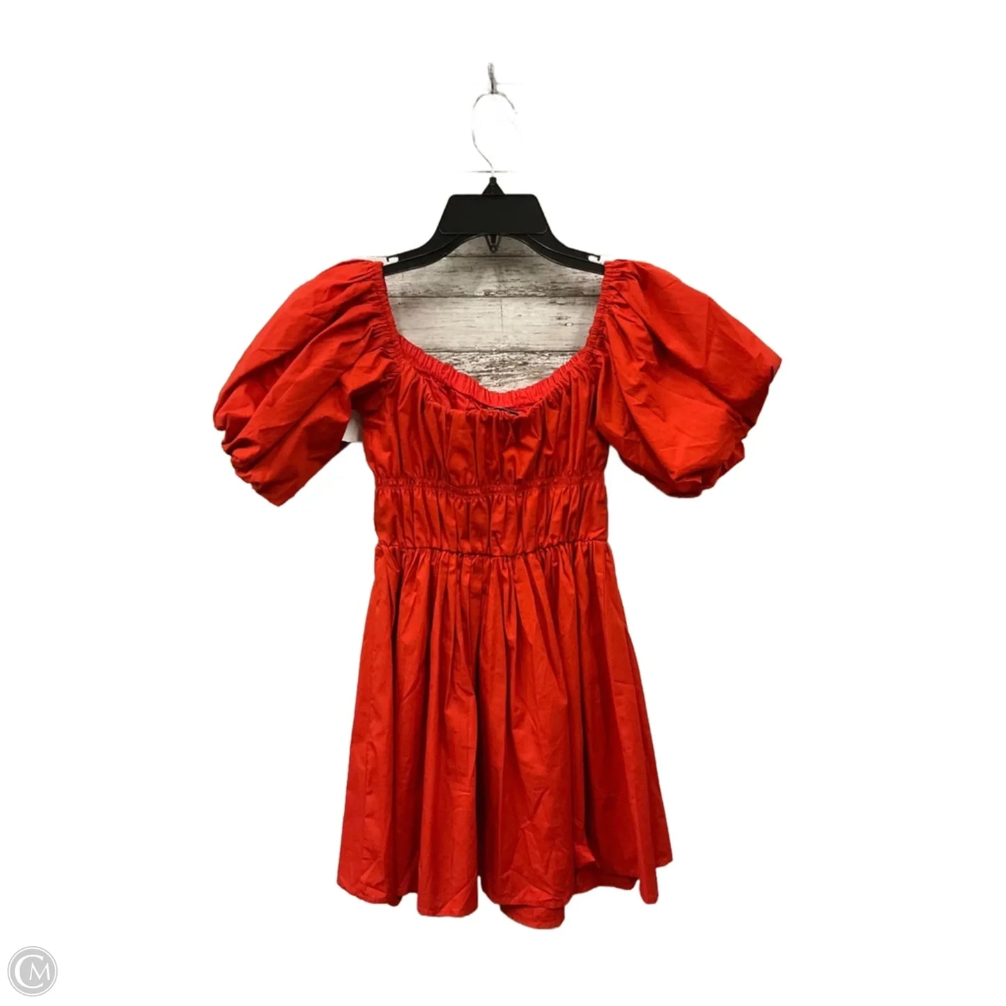 Dress Casual Short By Abercrombie And Fitch In Red, Size: S