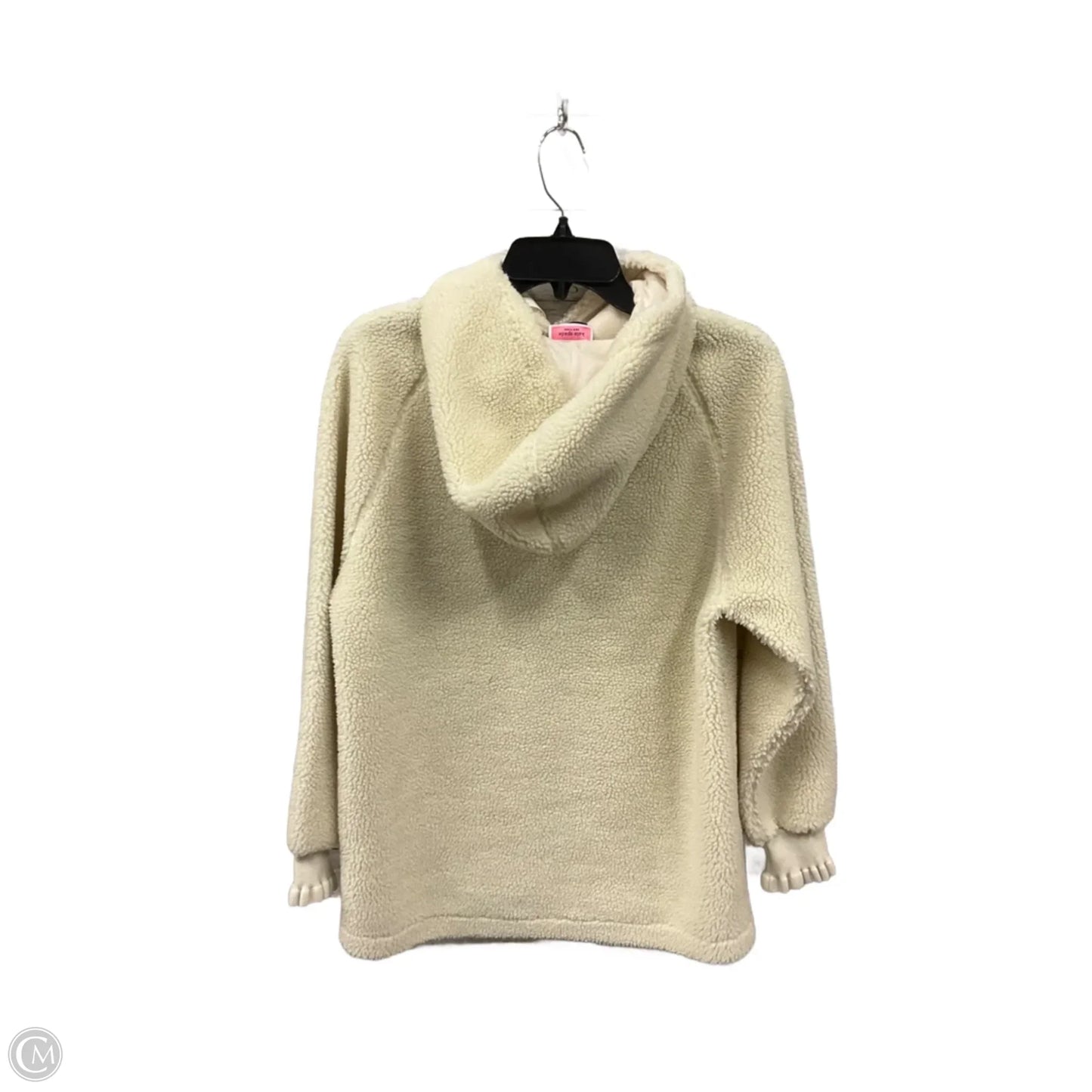 Sweatshirt Designer By Kate Spade In Cream, Size: Xs