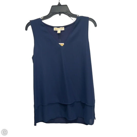 Top Sleeveless By Michael By Michael Kors In Navy, Size: M
