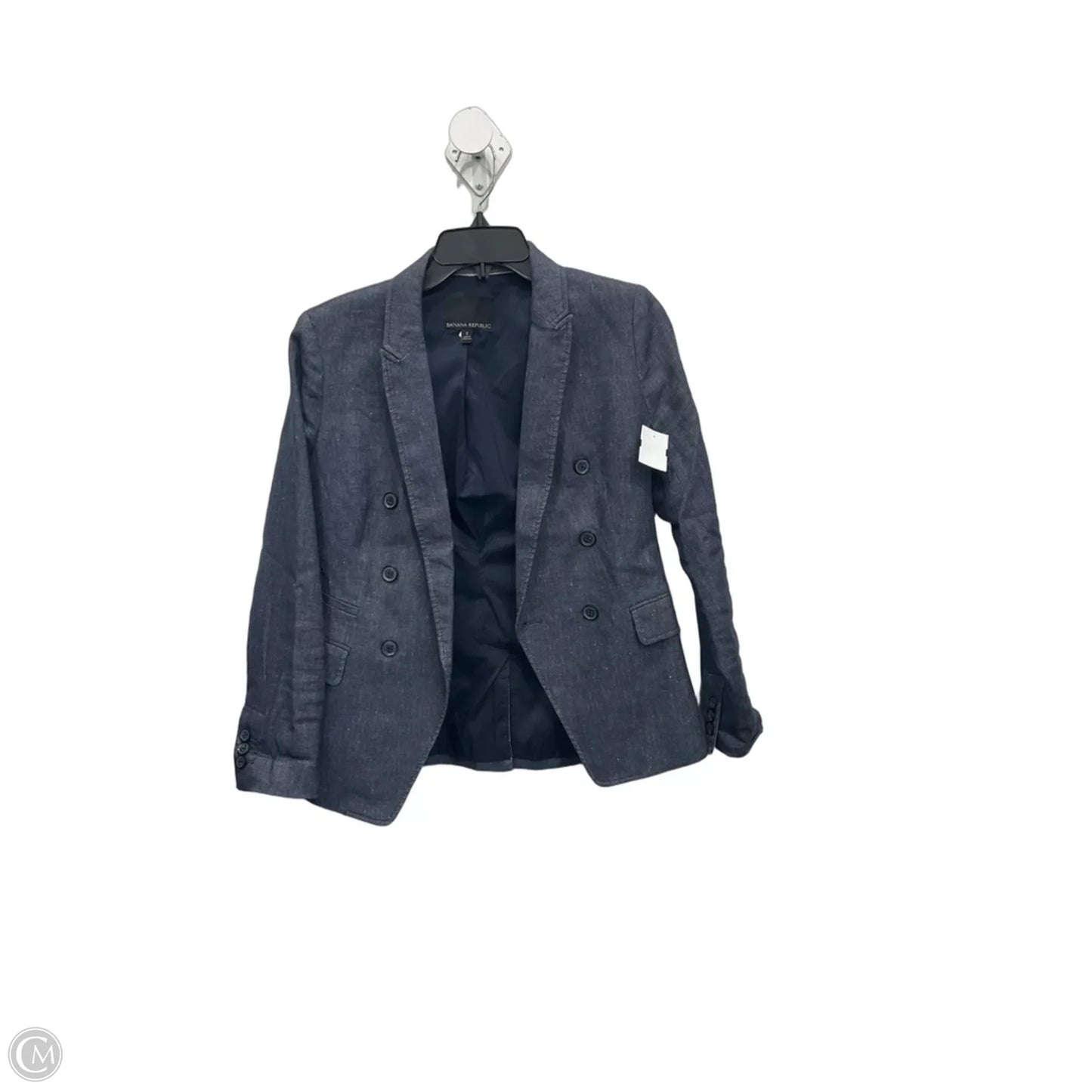 Blazer By Banana Republic In Blue, Size: S