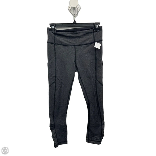 Athletic Leggings By Lululemon In Grey, Size: S