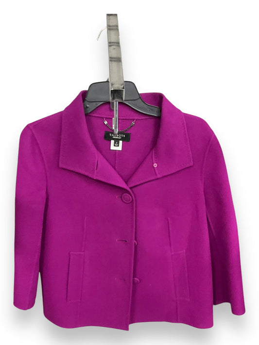 Blazer By Talbots In Purple, Size: 2