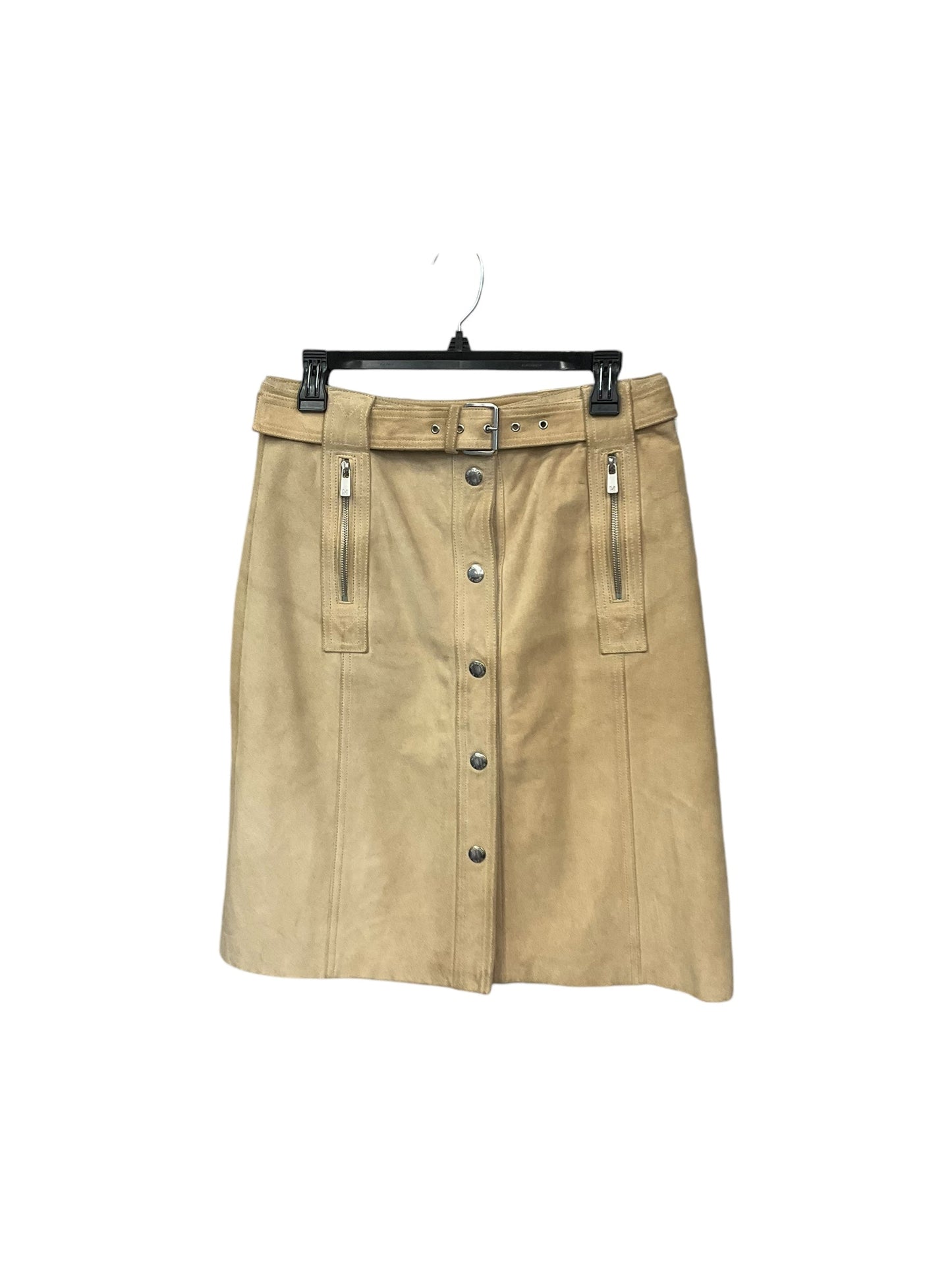 Skirt Designer By Michael By Michael Kors In Beige, Size: 6