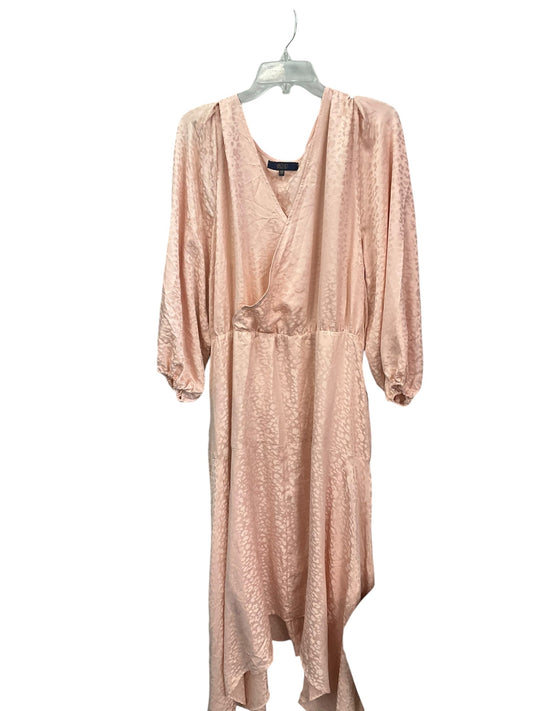 Dress Casual Maxi By Rachel Roy In Peach, Size: 22womens