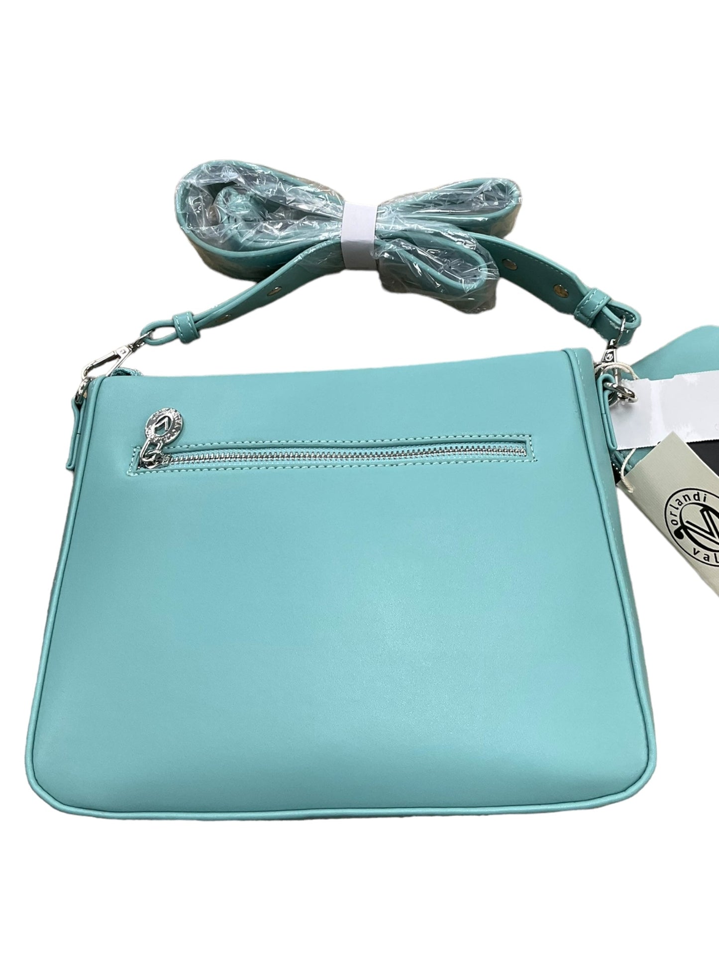 Aqua Crossbody Designer Clothes Mentor, Size Medium