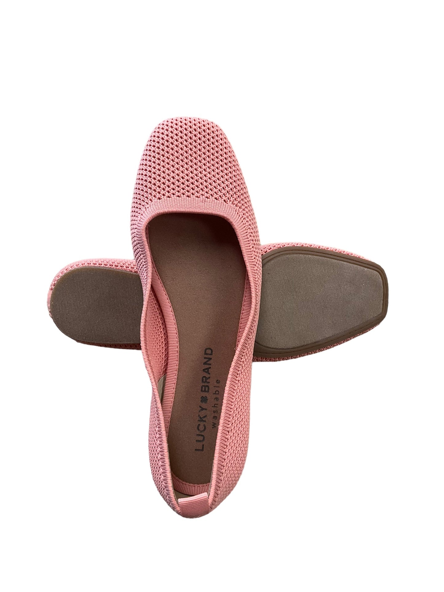 Coral Shoes Flats Lucky Brand, Size 7