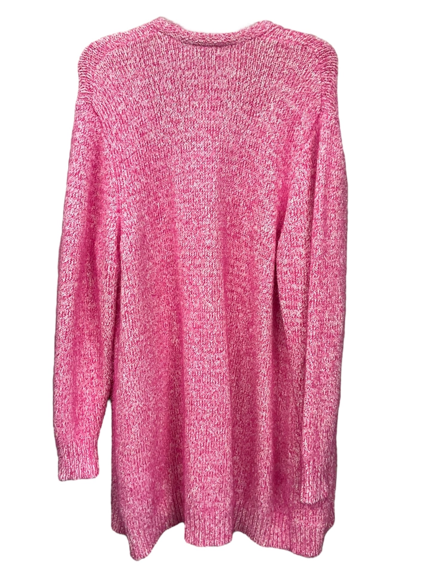 Pink Sweater Cardigan Lane Bryant, Size 1x