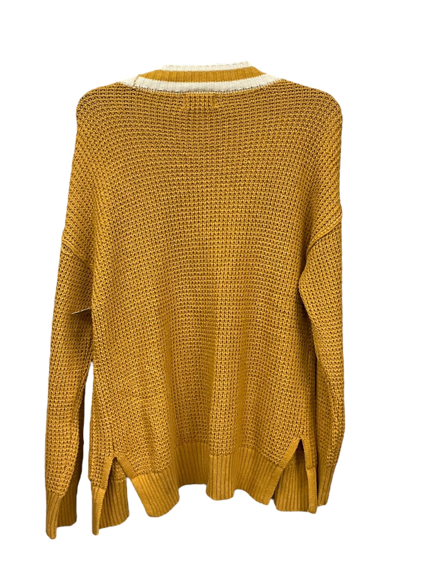 Gold Sweater Cardigan Universal Thread, Size Xs