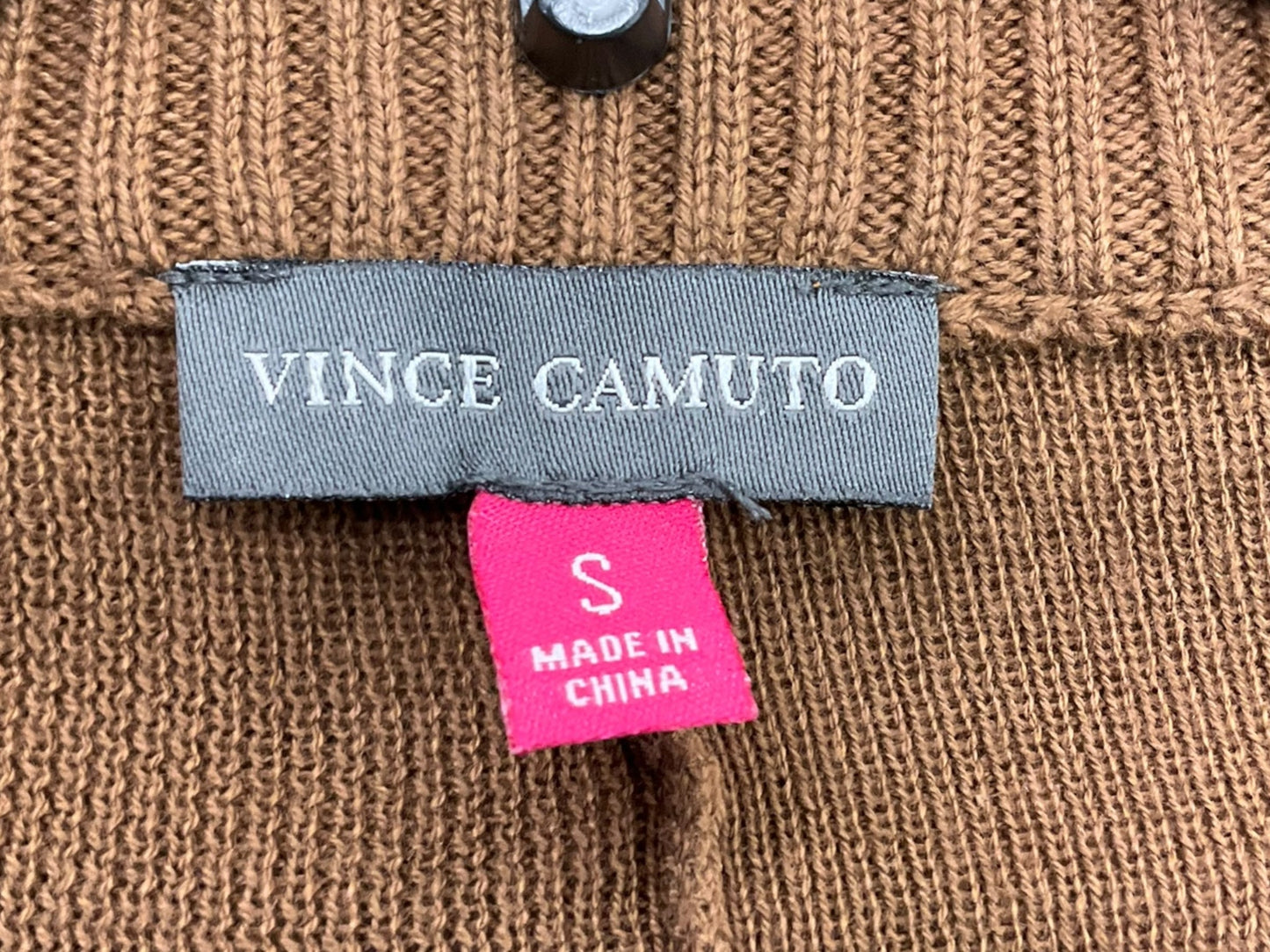 Brown Sweater Cardigan Vince Camuto, Size S