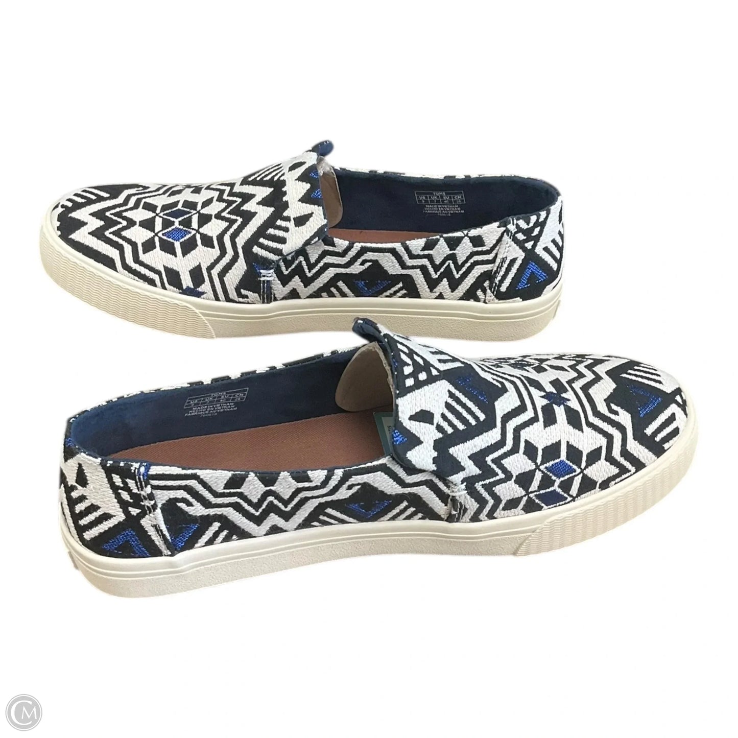 Shoes Flats By Toms In Multi-colored, Size: 9