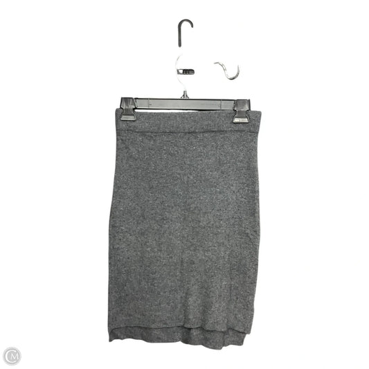 Skirt Midi By Madewell In Grey, Size: Xs
