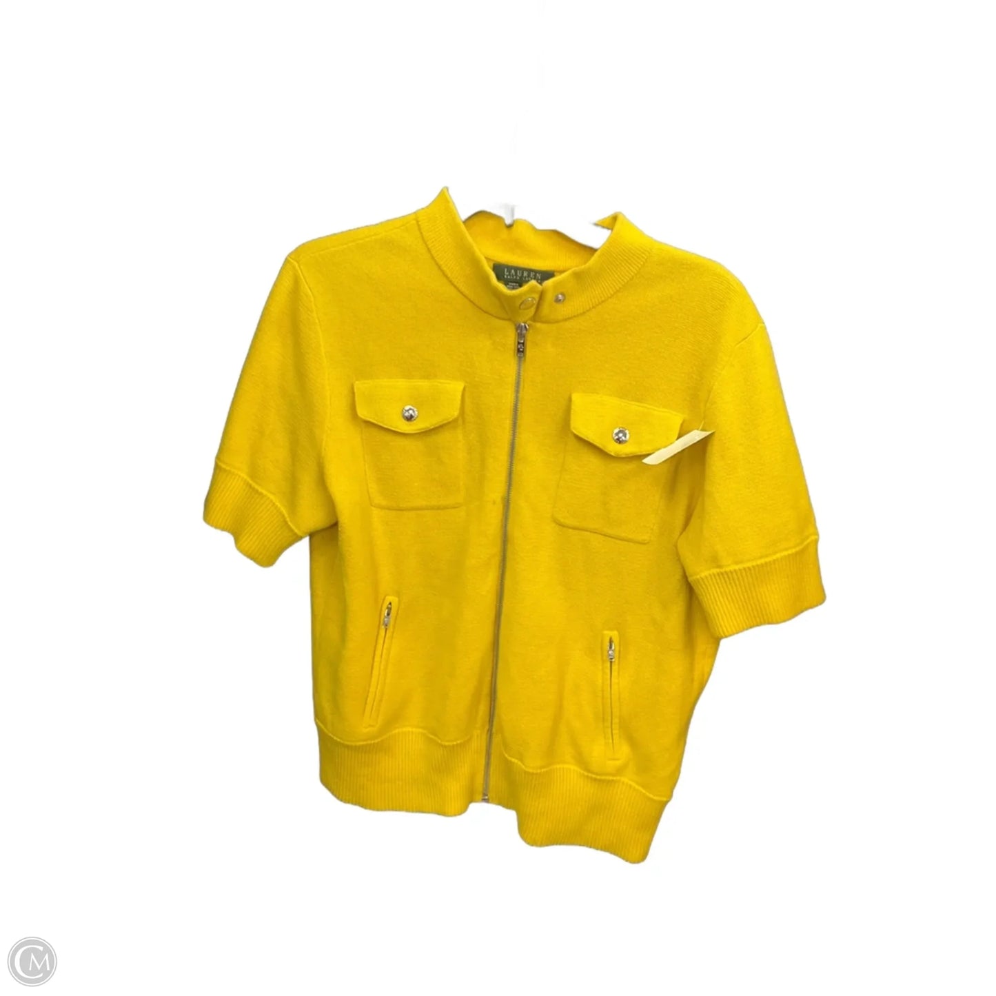 Bolero By Lauren By Ralph Lauren In Yellow, Size: L
