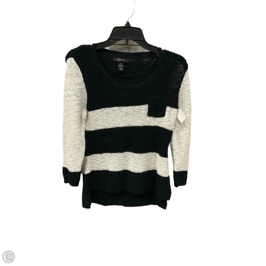 Sweater By Style And Company In Black & White, Size: M